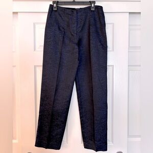 Giorgio Armani 100% Silk Snake-Print Trousers